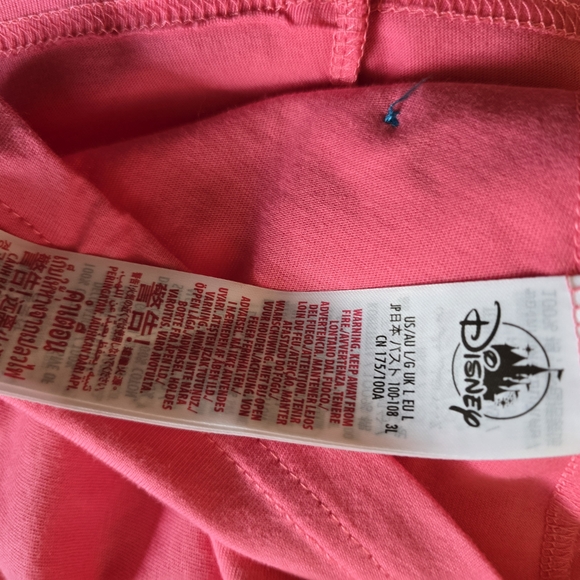 Disney Pink Floral Blouse New Size XL - Picture 7 of 7